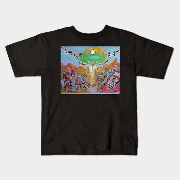 Glory Kids T-Shirt by BennettBlackLight